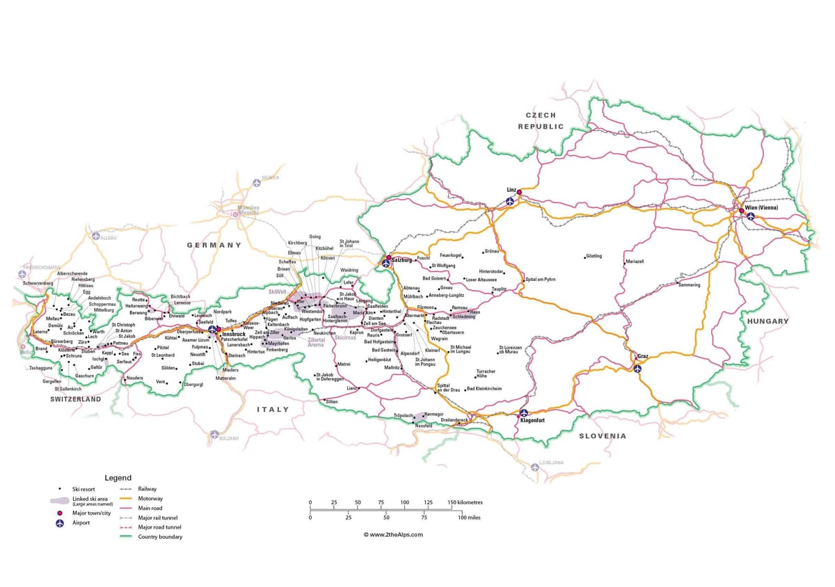 žemėlapis austrija tramvajų