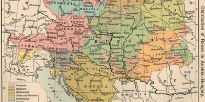 Austrija vengrija žemėlapis 1900