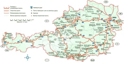 Detalus planas austrija