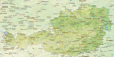 Žemėlapis bruck austrija