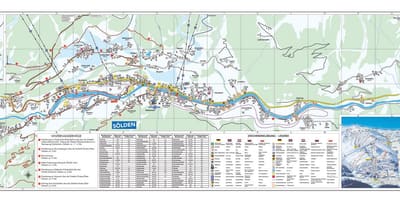Žemėlapis solden austrija